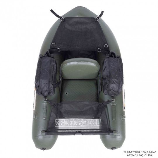 Belly Boat Schlauchlos Sparrow Attack 165 - Gewicht 6,6kg