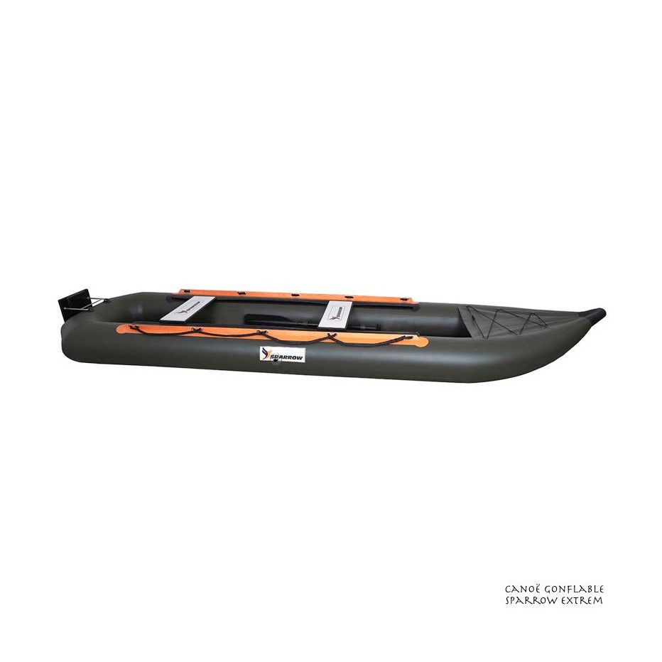 Canoa hinchable Sparrow Extrem 400 - Carga máxima 260 kg