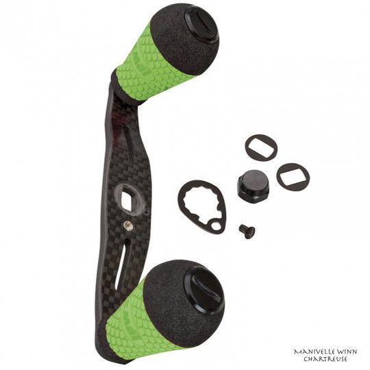 Kohlenstoffkurbel Lew's Winn Grip Griff für Casting-Rolle