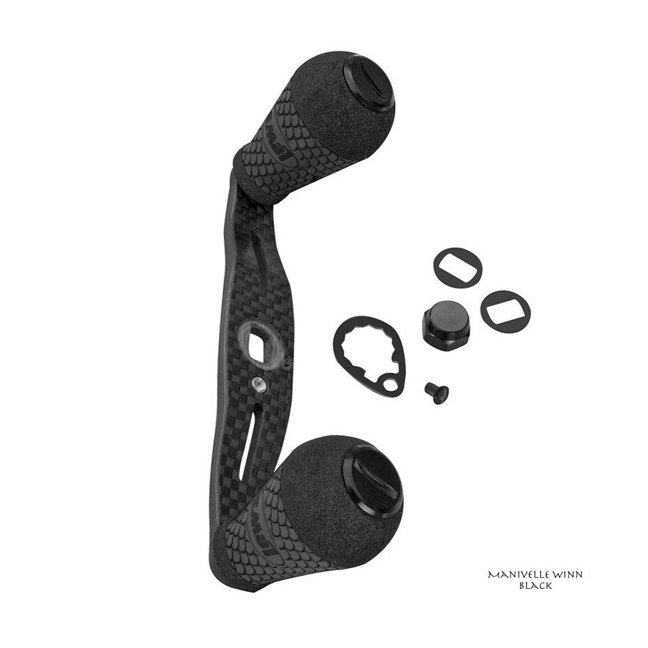 Carbon crank Lew's Winn Grip Handle for casting reels