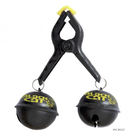 Avertissement de touche pour le silure Black Cat Big Bells