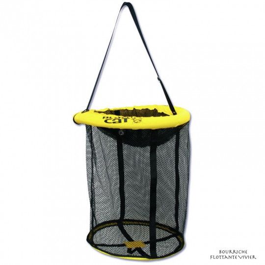 Schwimmender Korb Black Cat Lebendfutterbehälter zum Aufbewahren von Köderfischen