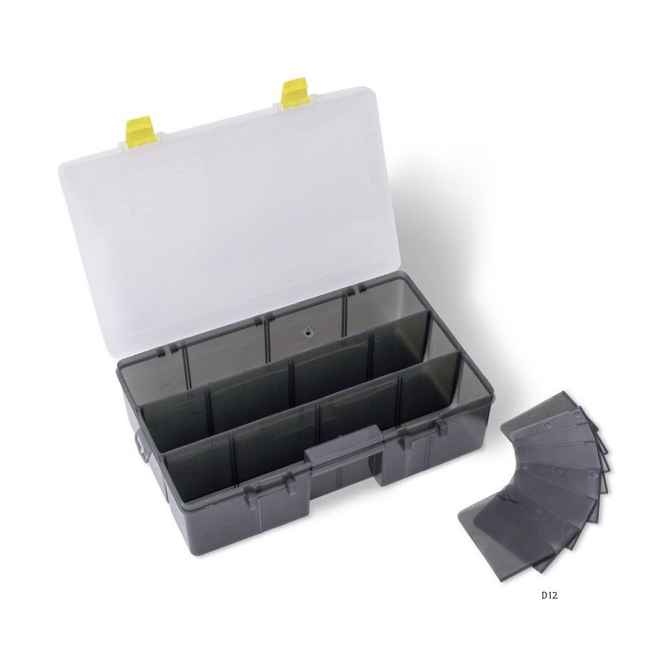 Blackcat Tackle Keeper S48 - Köderbox 35x22x5cm Gelb/Grau