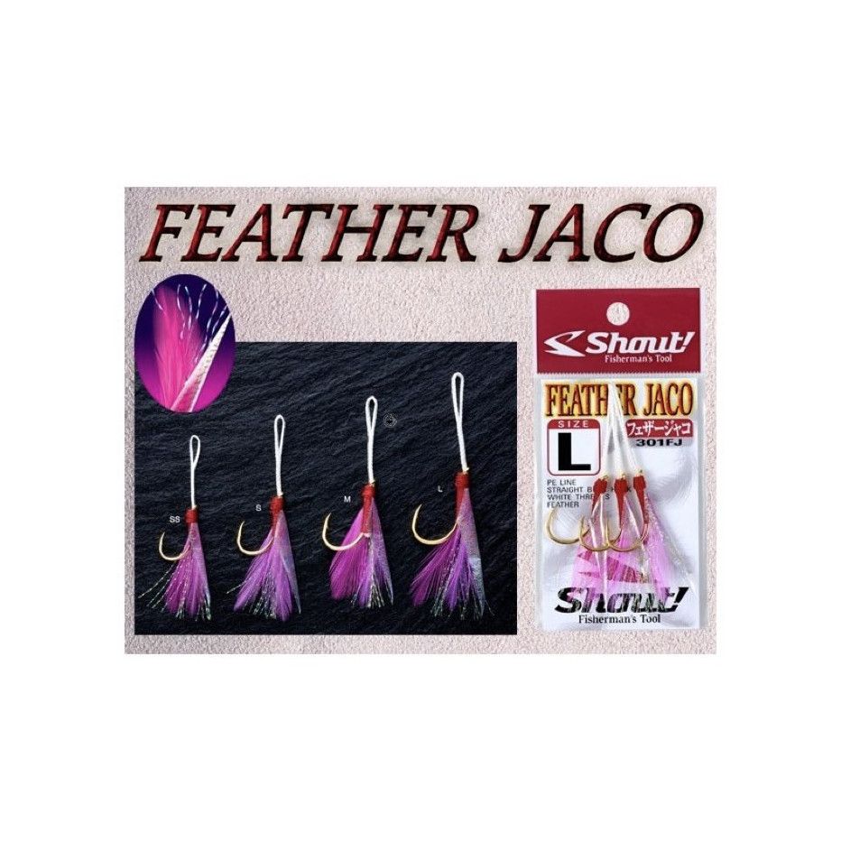 Assist Hook Shout Feather Jaco