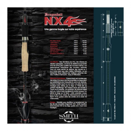Spinnruten Smith Dragonbait NX4 MH Tactical