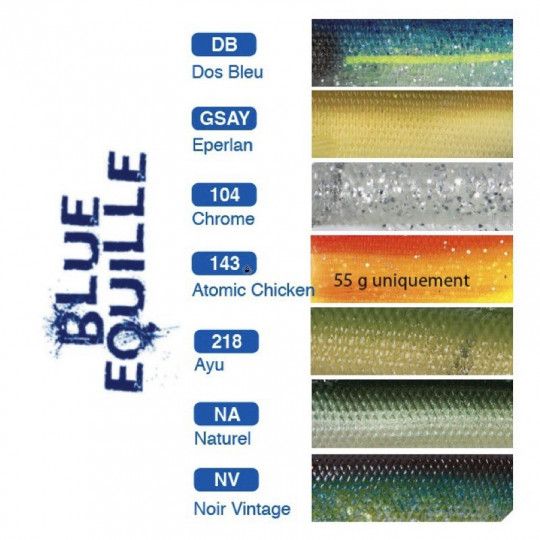 Refill Flashmer Body Blue Equille 13cm
