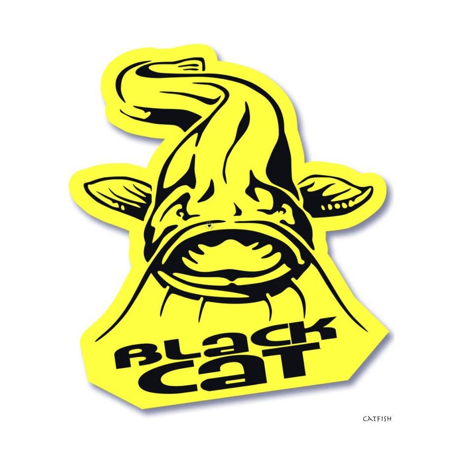 Aufkleber und Sticker Black Cat