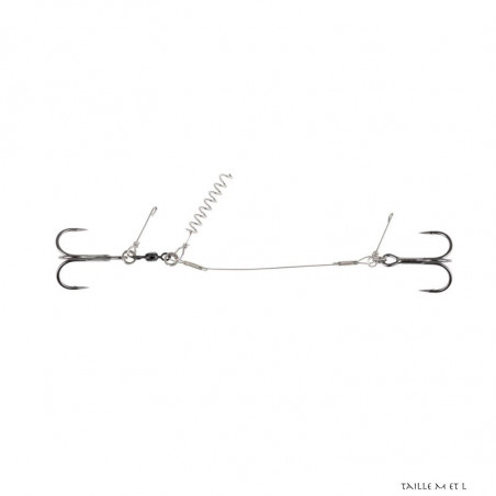 Montaje para señuelo vinilo Abu Garcia Svartzonker Shallow Stingers