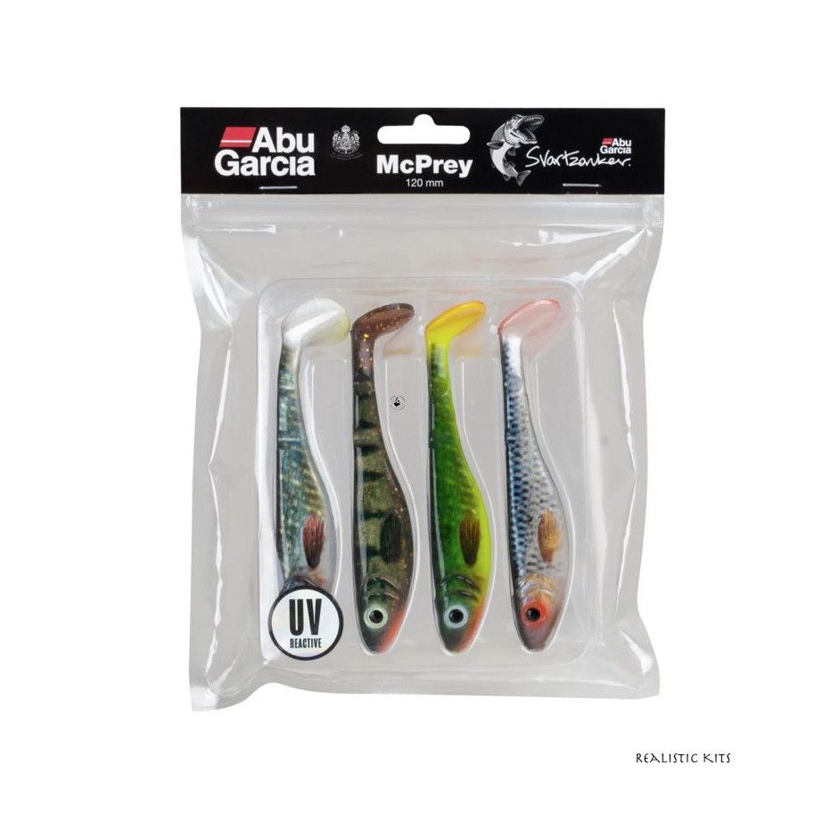 Leurres Souples Abu Garcia Svartzonker Mcperch Curly – Pack Bestsellers, Pour Sandre Et Perche