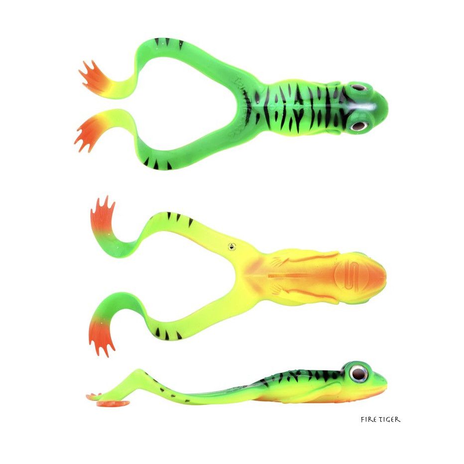 Gummifische Spro Iris The Frog 12cm