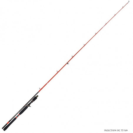 Baitcast Ruten Tenryu Injection BC Big Red 73 XH