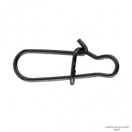 Klammer Spro Mattschwarz Easy Snap