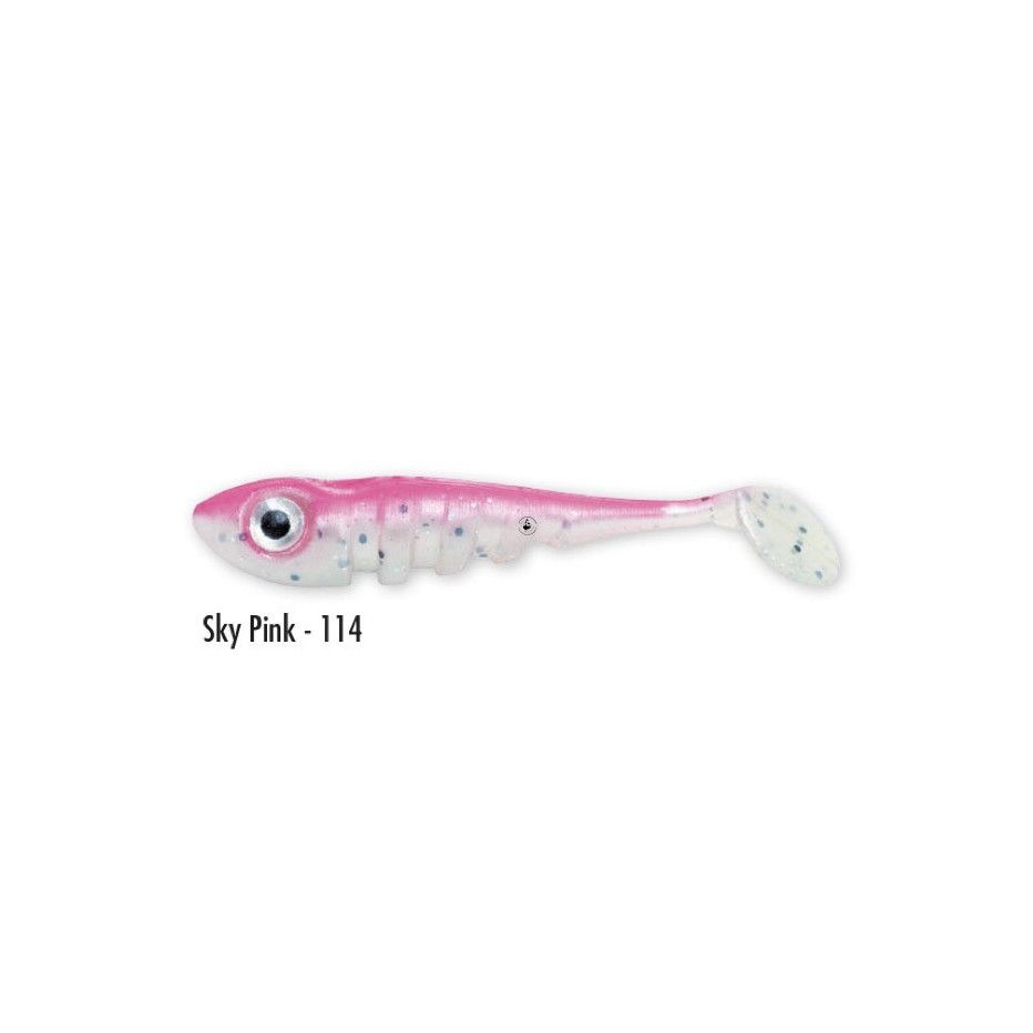 Señuelo vinilo Delalande toupti Shad 4cm