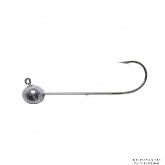 Köpfe bleiées Pro Swim baits Delalande H10/0
