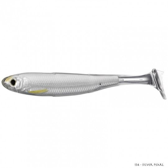 Señuelo suave Live Target Slow Roll Shiner 10cm