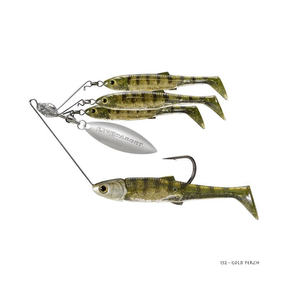 Spinnerbait Live Target Baitball Spinner Rig Pequeño 11g