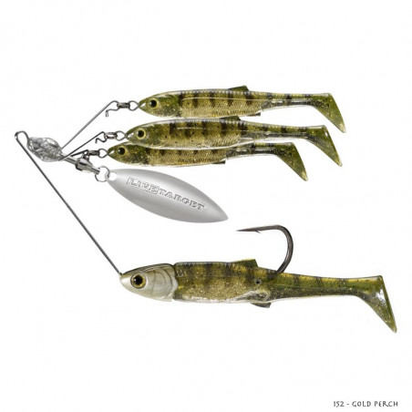 Spinnerbait Live Target Baitball Spinner Rig Pequeño 11g
