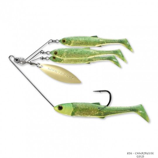 Spinnerbait Live Target Baitball Spinner Rig Pequeño 11g