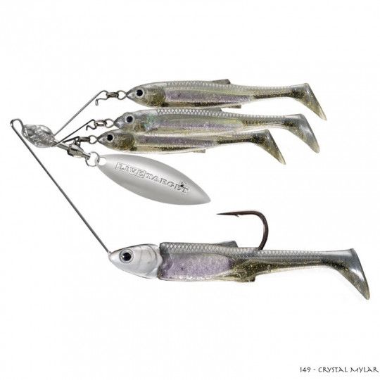 Spinnerbait Live Target Baitball Spinner Rig Groß 21g