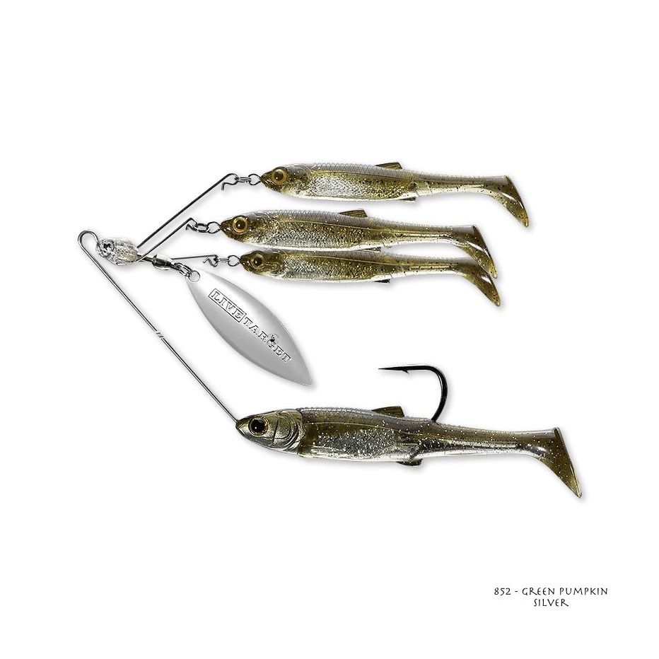 Spinnerbait Live Target Baitball Spinner Rig Groß 21g