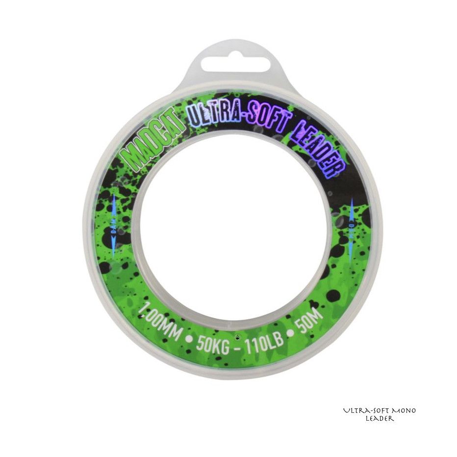 Monofilamento Madcat Ultra-Soft Leader Mono 50m