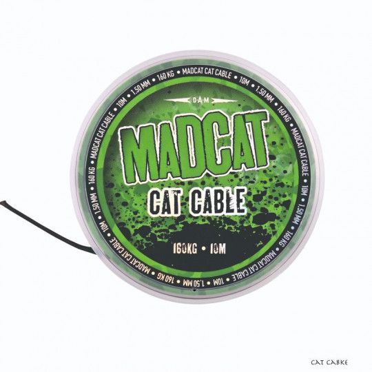 Spule von Geflochtene Angelschnur Madcat Cat Kabel 10m