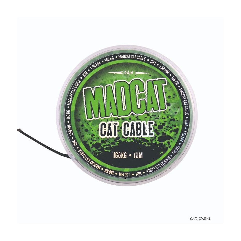 Spule von Geflochtene Angelschnur Madcat Cat Kabel 10m