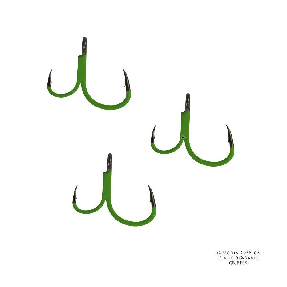 Haken Madcat A-Static Deadbait Gripper von 6/0 bis 10/0