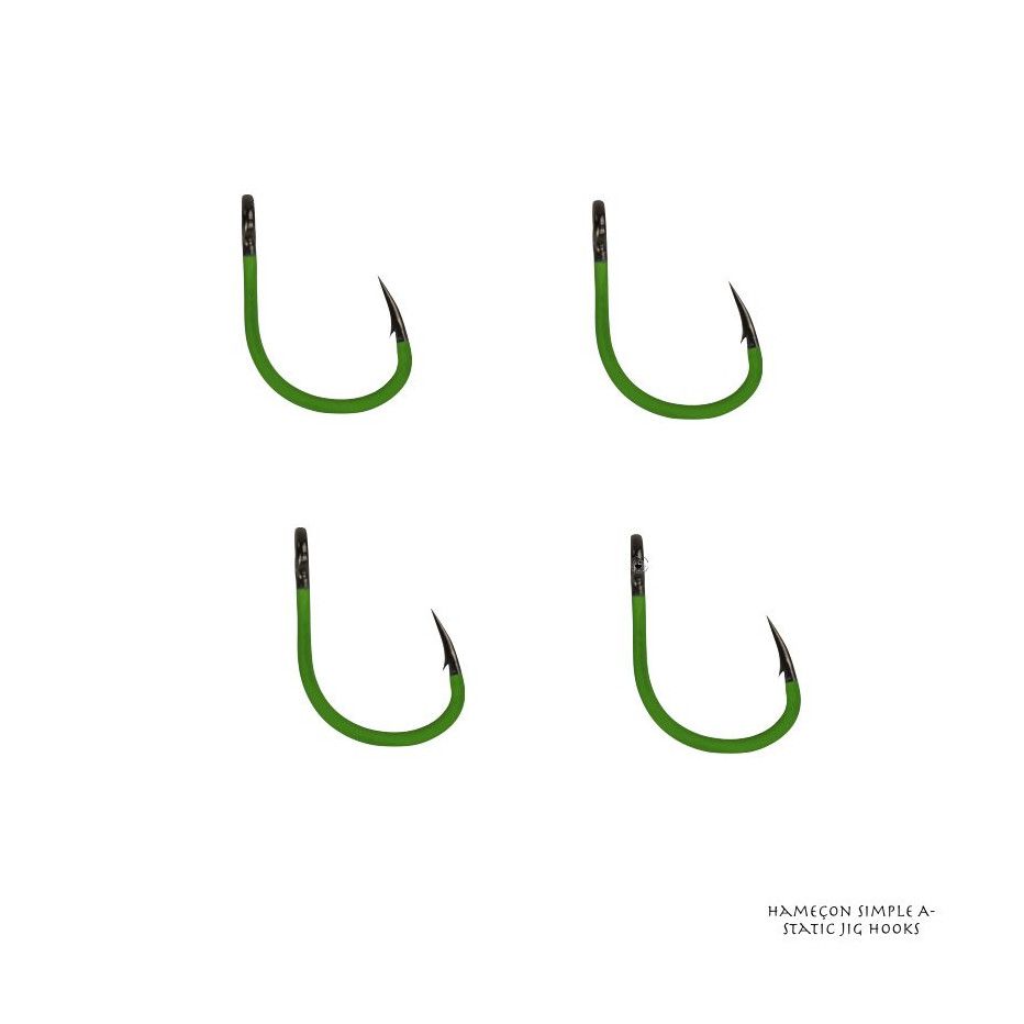 Hameçon Simple Madcat A-Static Jig Hooks