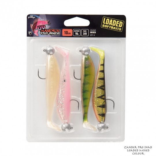 Gummifische Fox Rage Zander Pro Loaded UV Farbe
