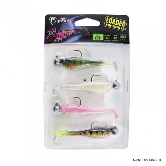 Leurre Souple Fox Rage Mini Fry Loaded UV Colour