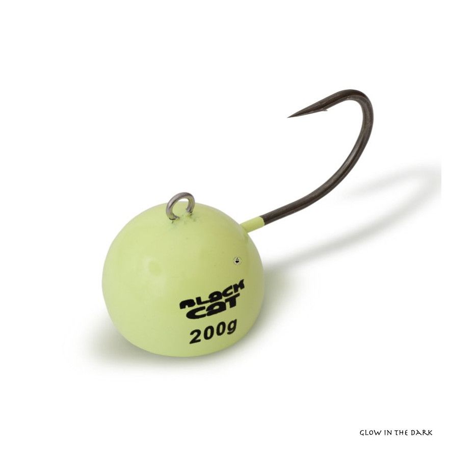 Jig Head Catfish Black Cat Fire Ball