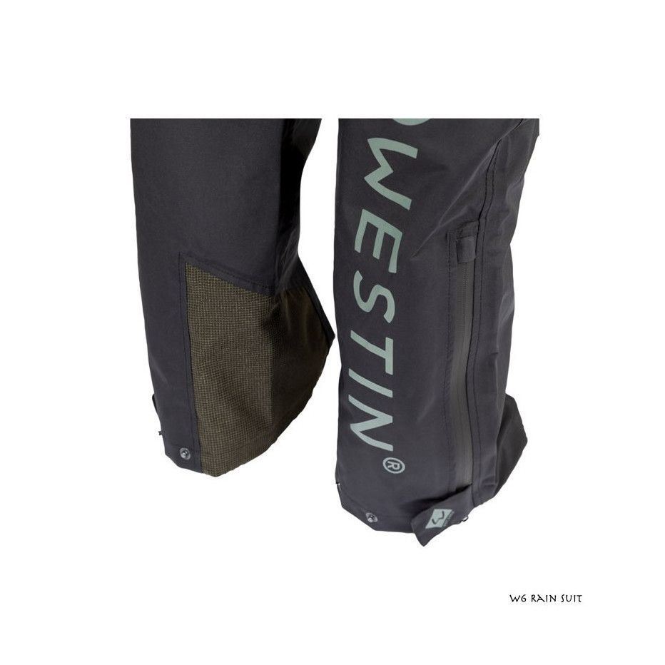 Pantalon De Pluie Westin W6 Rain Pants – Noir – Unisexe Adulte – Pêche Et Outdoor