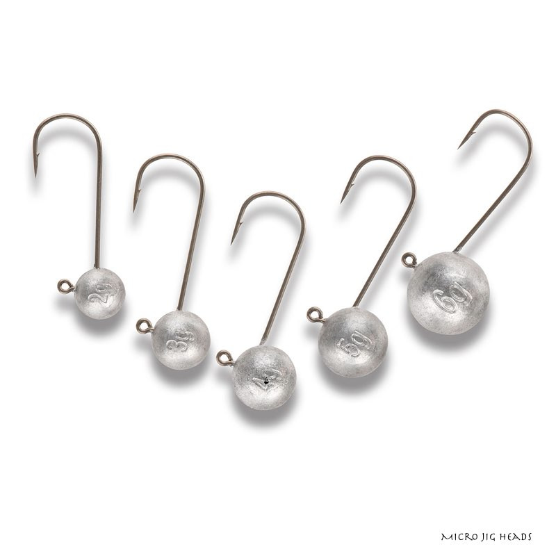 Lot 8 Têtes Jig Sans Plomb Jenzi Leadfree – Taille 5/0 20 G – Pêche Écologique Zinc Respectueux Des Eaux