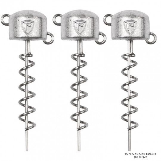 Jigköpfe Fox Rage Super Screw Bullet Pilker Head von 5 bis 30g