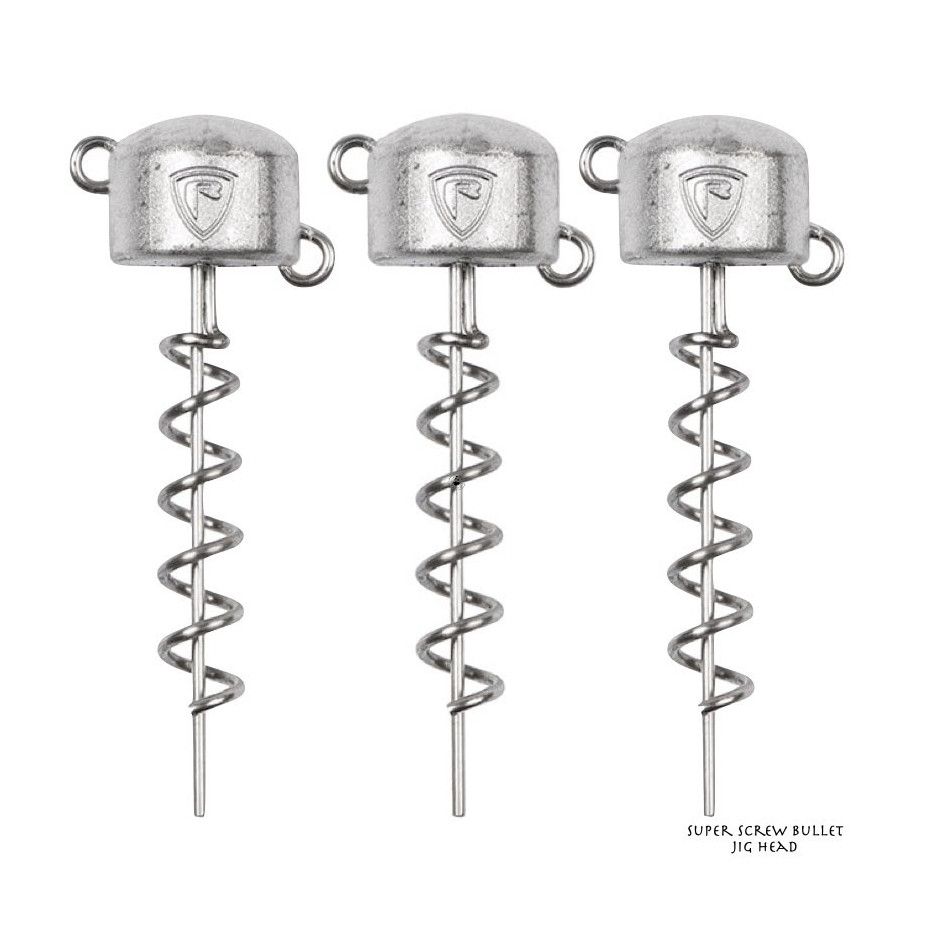 Jigköpfe Fox Rage Super Screw Bullet Pilker Head von 5 bis 30g