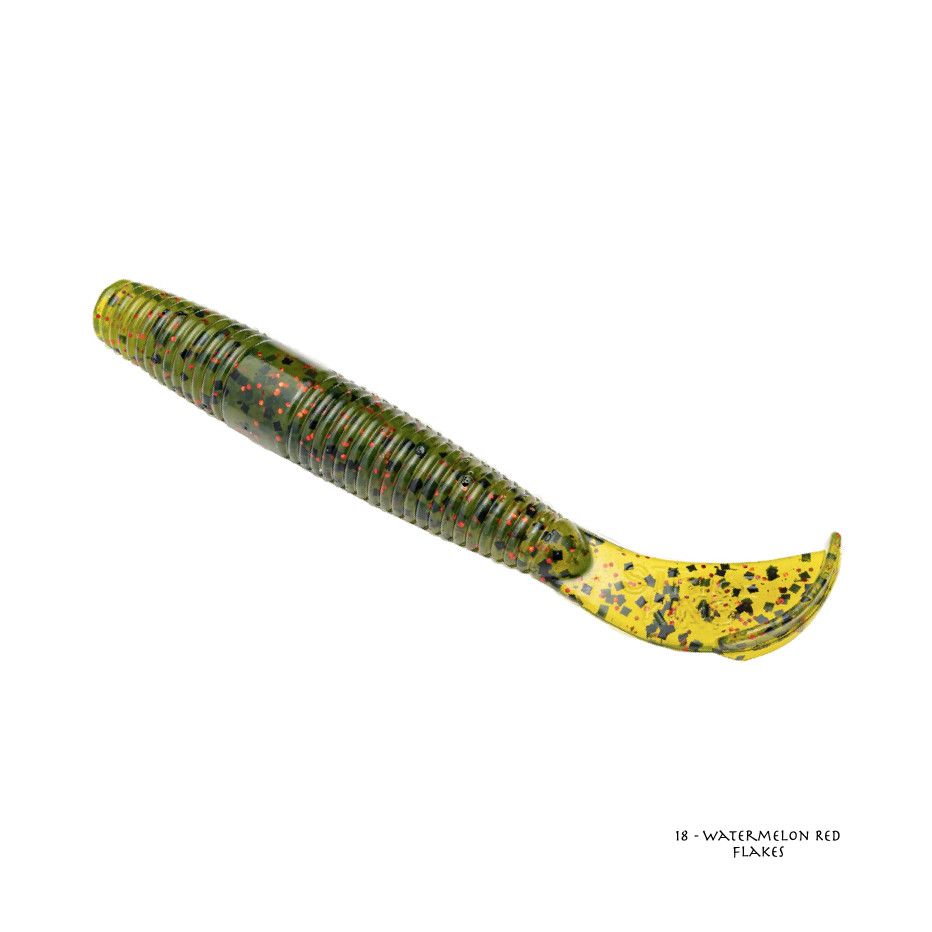 Gummifische Strike King Rage Ned Cut-R Worm 7,5cm