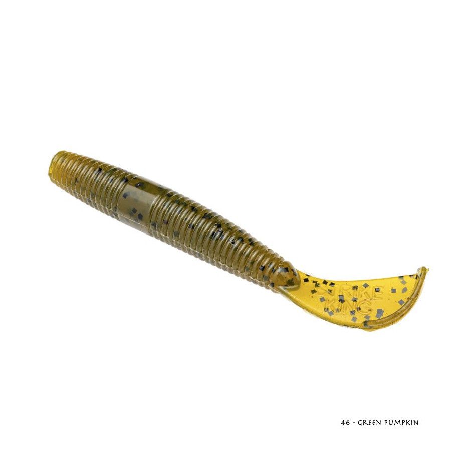 Gummifische Strike King Rage Ned Cut-R Worm 7,5cm