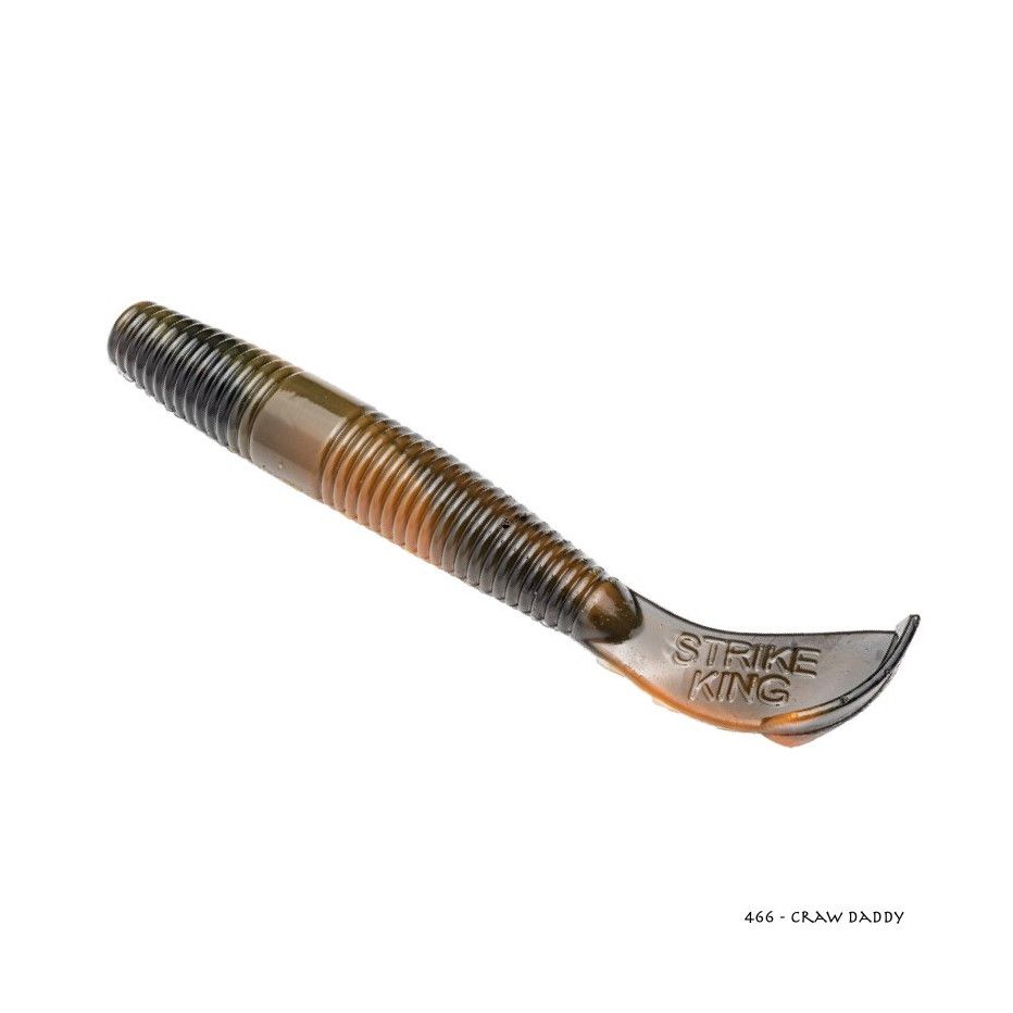 Soft Bait Strike King Rage Ned Cut-R Worm 7,5cm