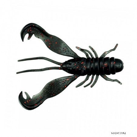 Señuelo vinilo LMAB Red Craw 10cm