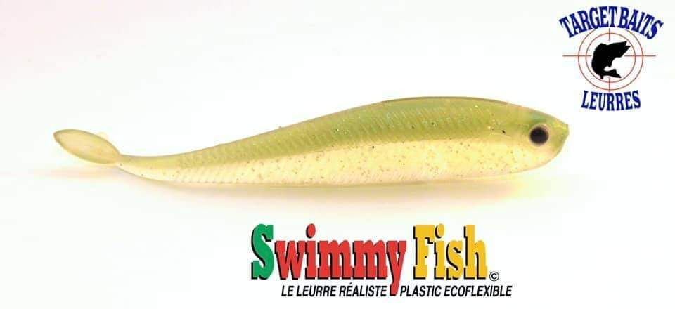 Leurre souple odorant pêche mer rvère Noeby Shad 13cm 20g X4 couleur