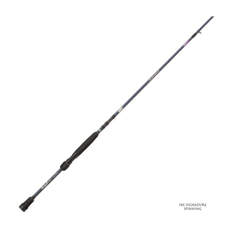 Abu Garcia Iaconneli Ike Signature Spinning Rod Single Pole