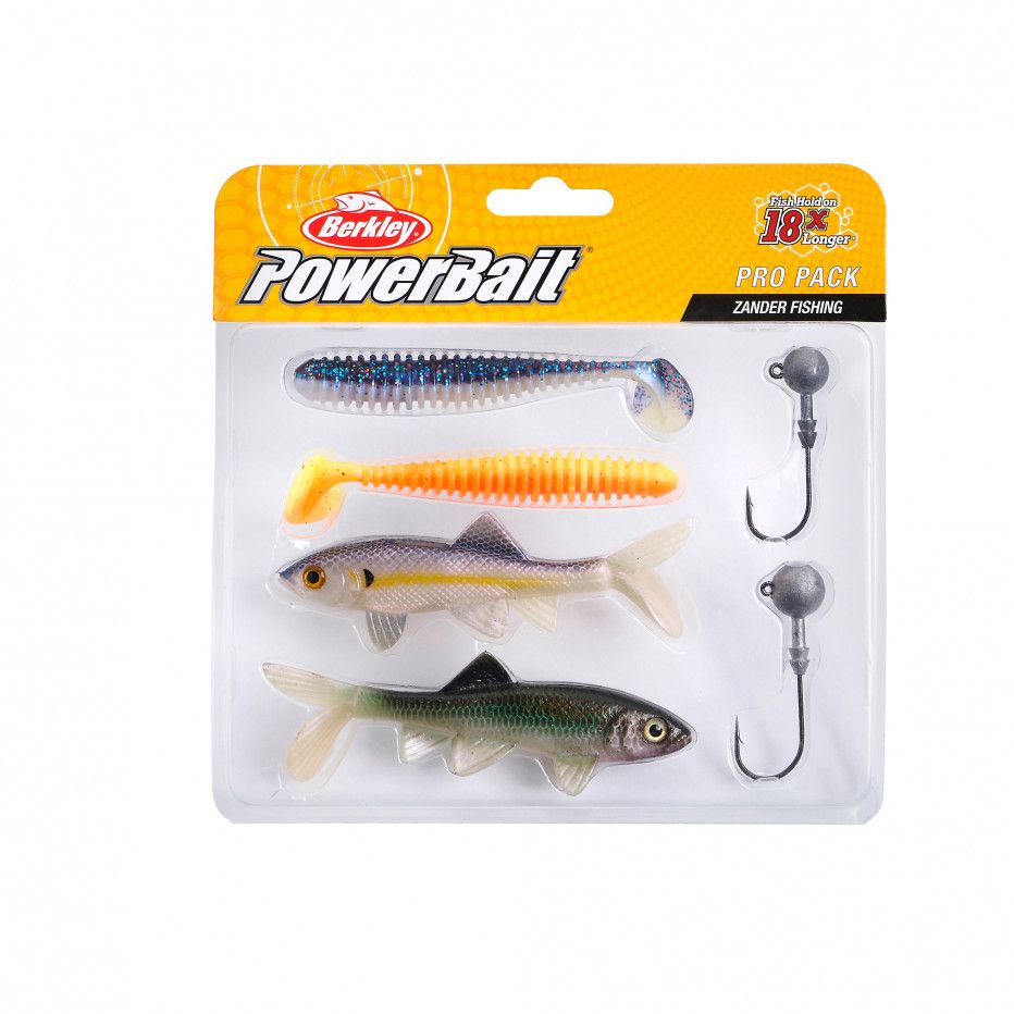 Kit Leurres Souples Berkley Pro Pack Zander