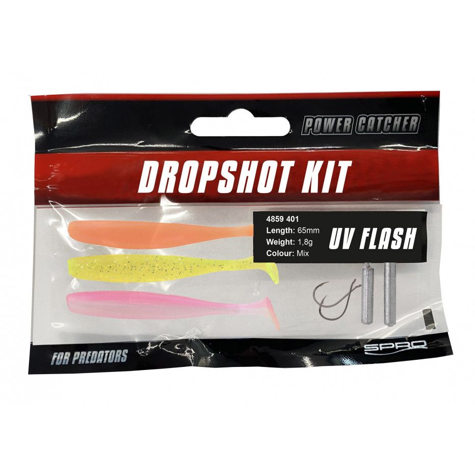 Kit Gummifische Spro PowerCatcher Dropshot