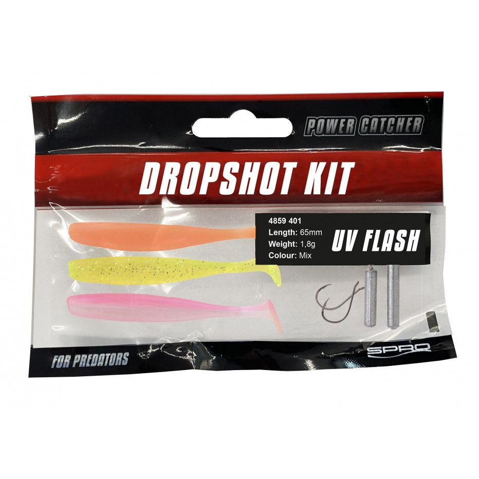 Soft bait kit Spro PowerCatcher Dropshot