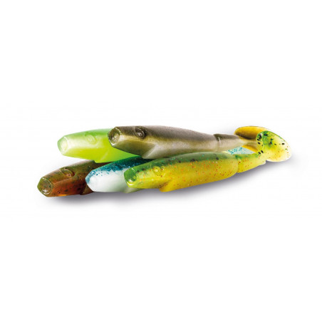 Señuelo vinilo CWC Strike Pro Piglet Shad Pequeño 8,5cm