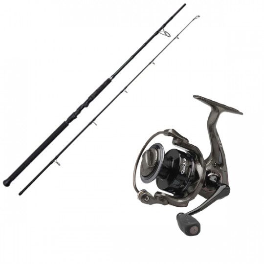 Combo Moulinet & Canne Madcat Black Spin 210