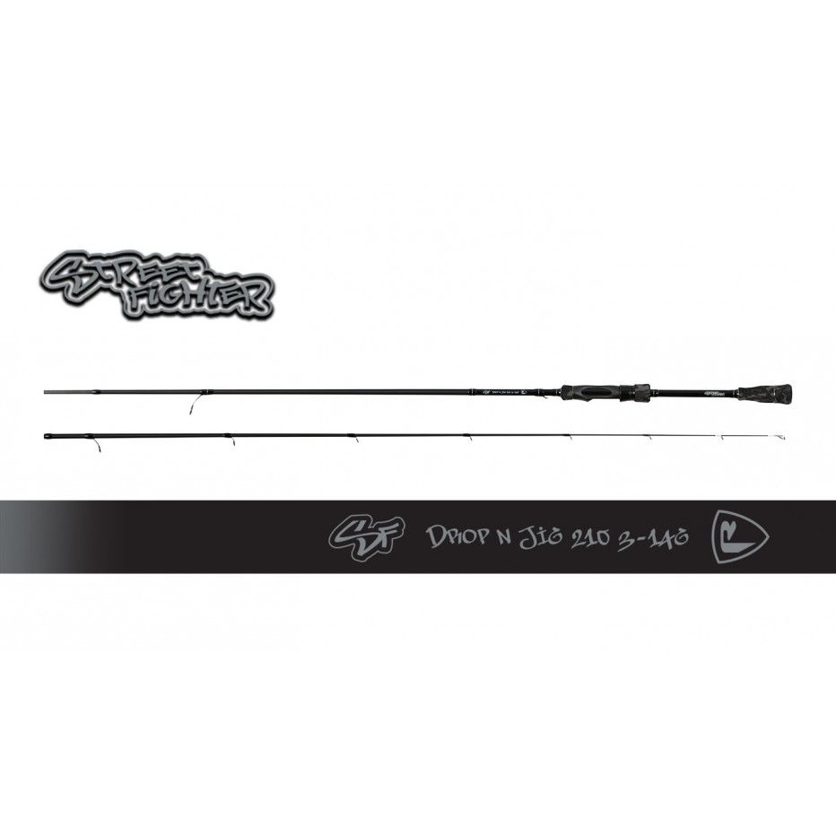 Caña de spinning Fox Rage Street Fighter Rod Drop N Jig 210