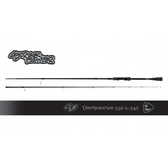 Spinning rod Fox Rage Street Fighter Rod Dropshooter 230