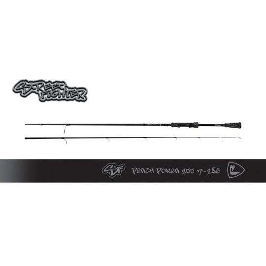 Spinning rod Fox Rage Street Fighter Rod Perch Poker 200